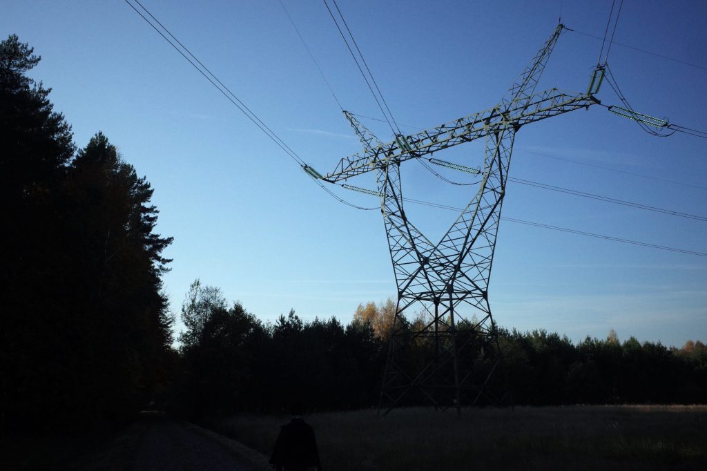 Prąd, słup energetyczny, PGE Dystrybucja