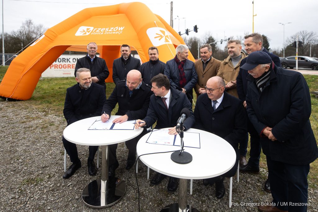 Podpisanie umowy na budowę północnej obowdnicy Rzeszowa