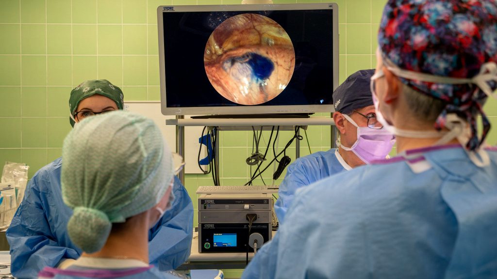 Operacja guza płuca metodą VATS