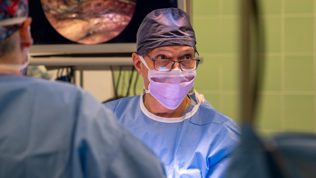 Operacja guza płuca