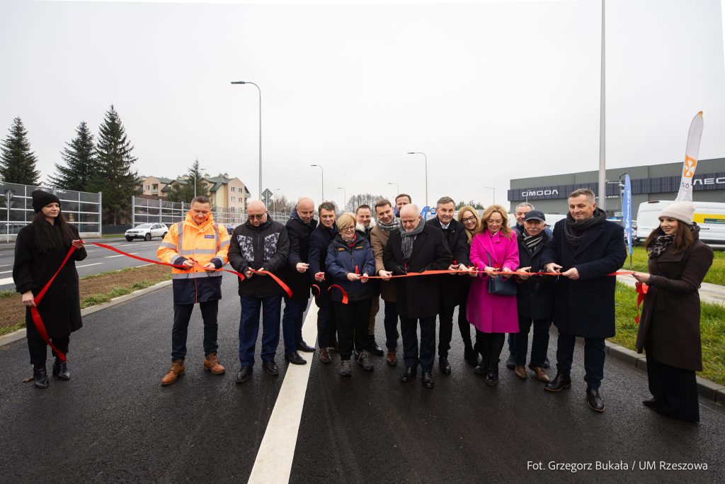 Otwarcie łącznika Armii Krajowej - Wieniawskiego