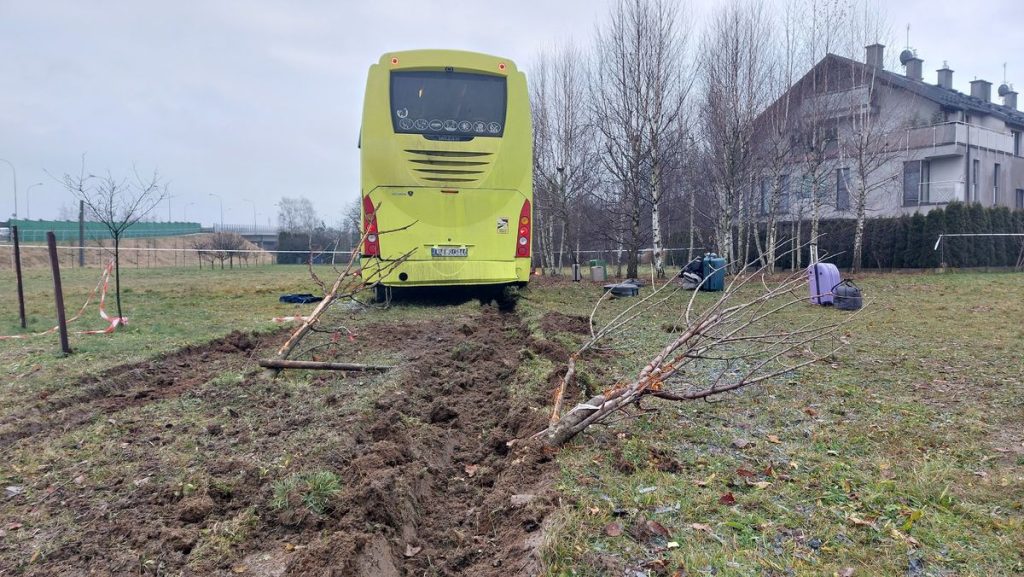 Wypadek na rondzie Kuronia w Rzeszowie