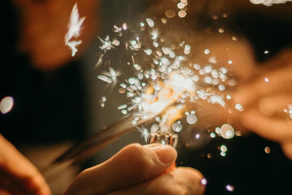 Fajerwerki, zimne ognie