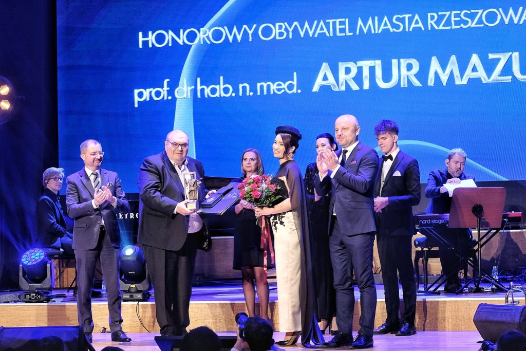 Prof. Artur Mazur - Honorowy Obywatel Rzeszowa