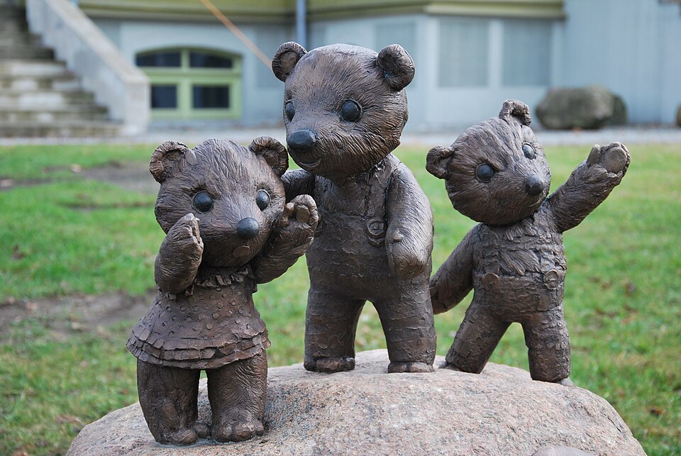 Misie z bajki "Trzy Misie"