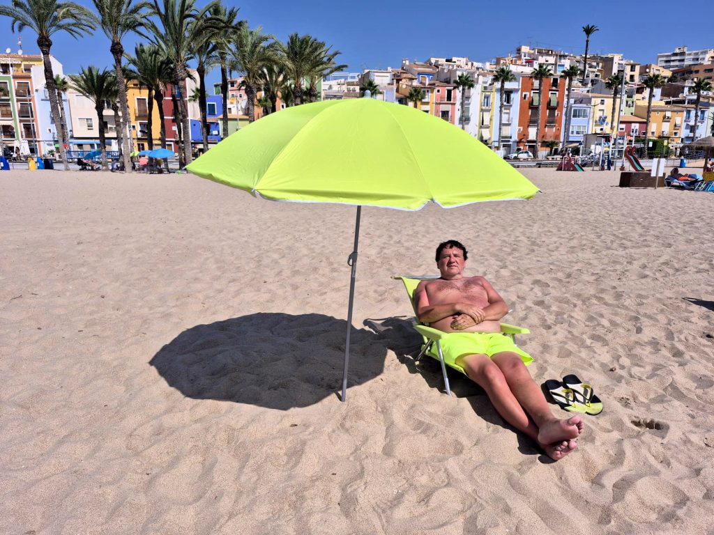 Wit Hadło na plaży