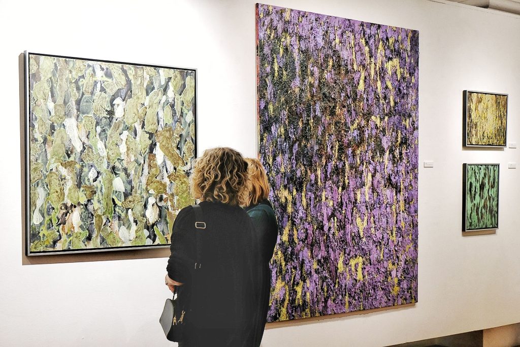 Wystawa Bartosza Nalepy Dno lasu w BWA