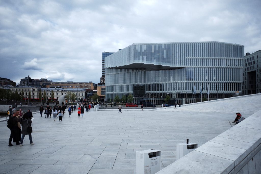 Deichman Bjørvika w Oslo