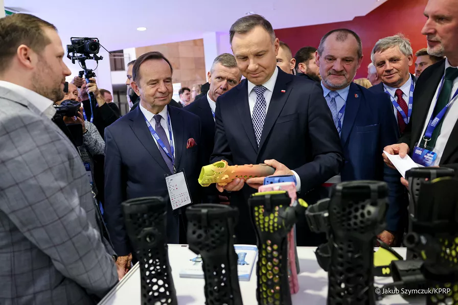 Były prezydent Andrzej Duda w Jasionce