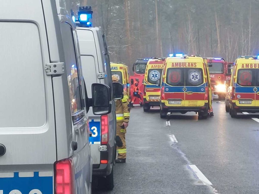 Wypadek w Głogowie Małopolskim