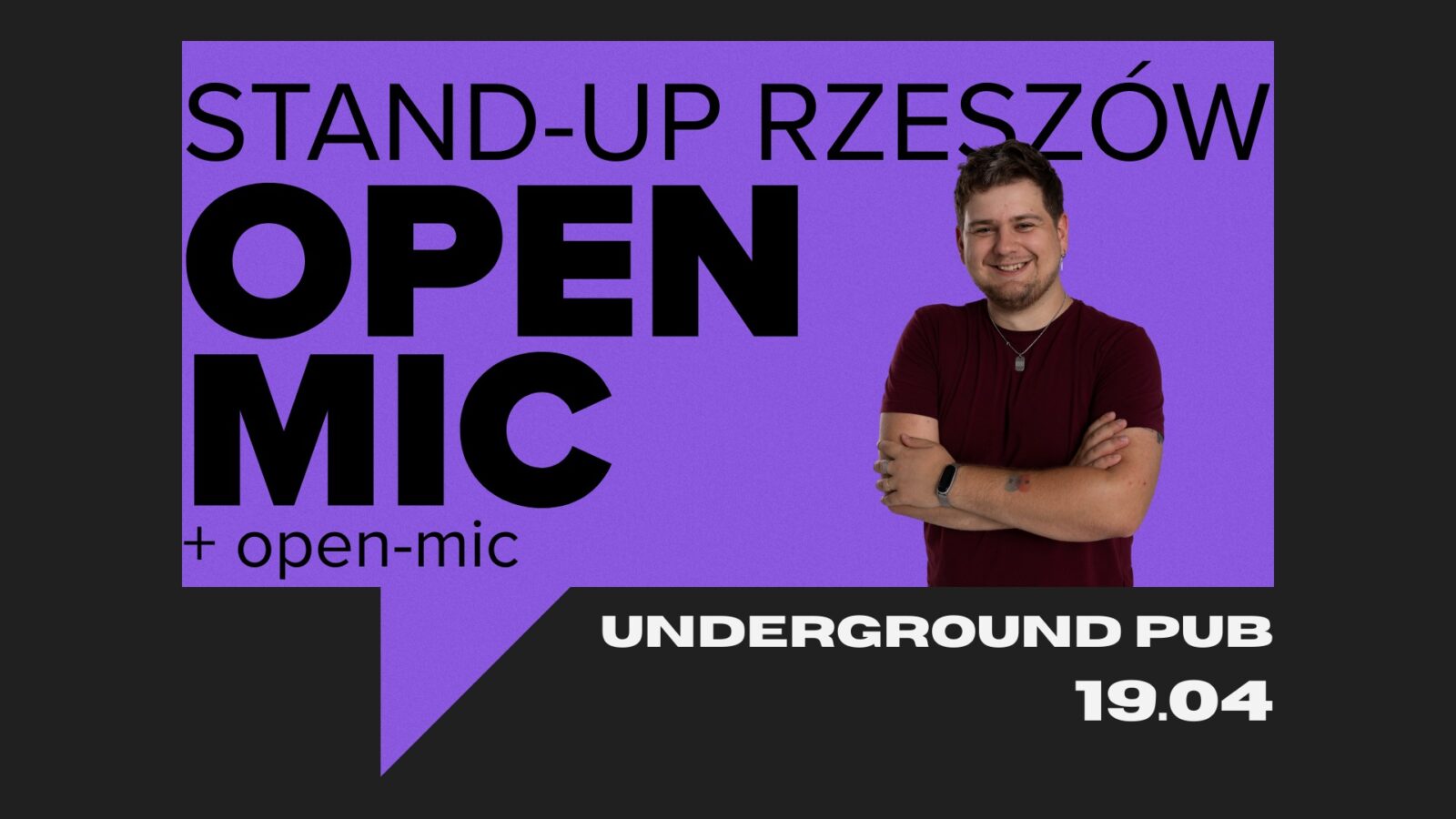 Open-mic, czyli komediowy wieczór w Undergroundzie