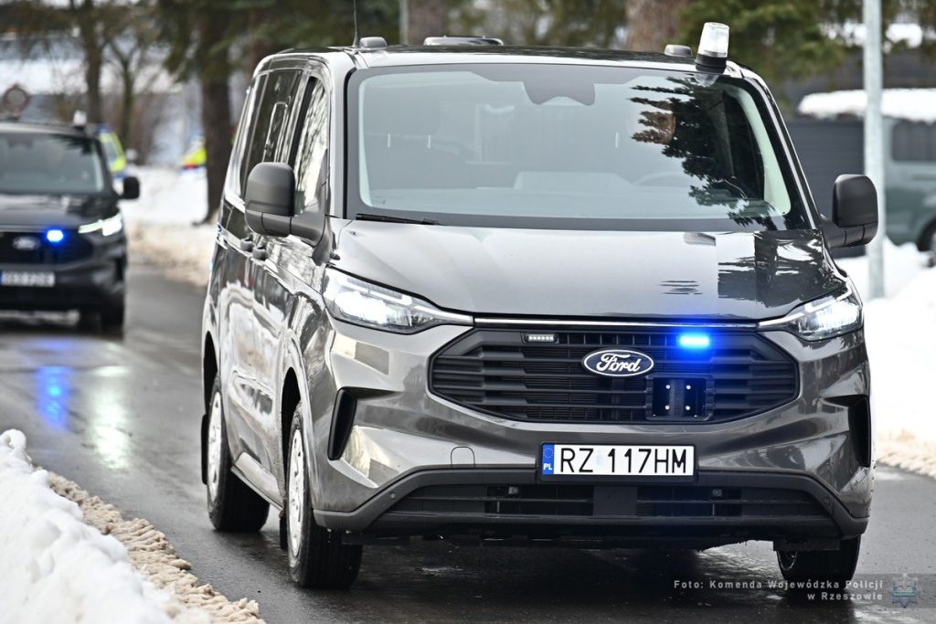 Ford Transit Custom dla policji