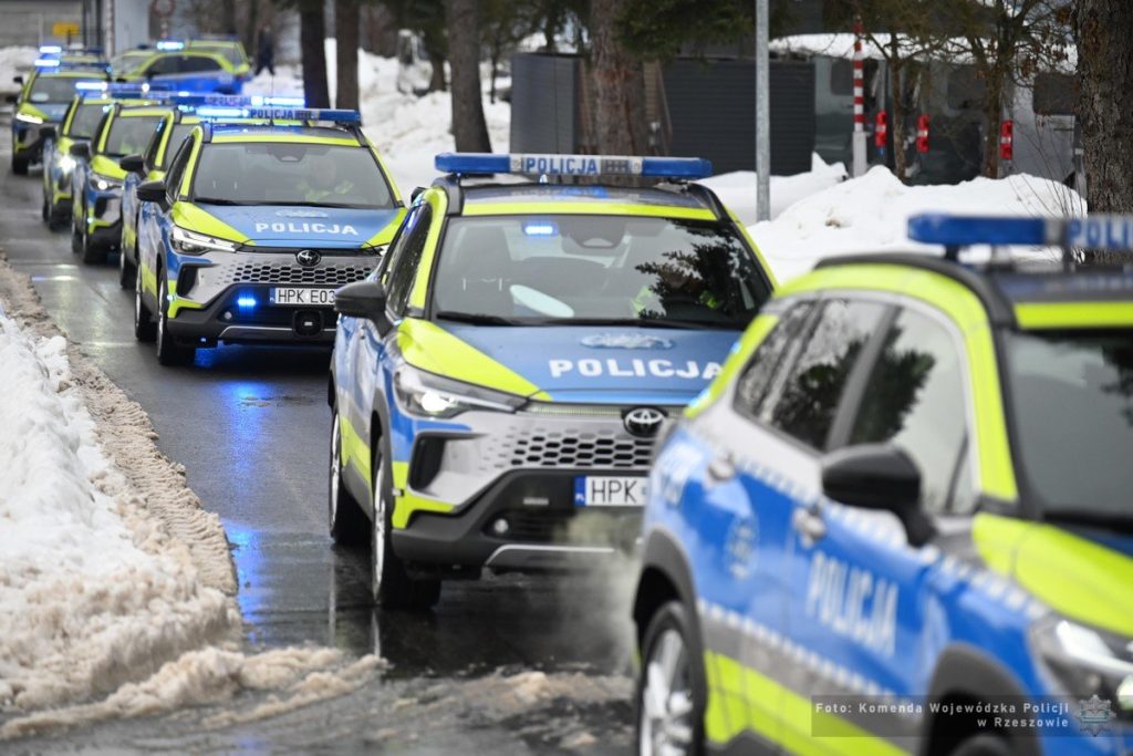 Nowe radiowozy na Podkarpaciu