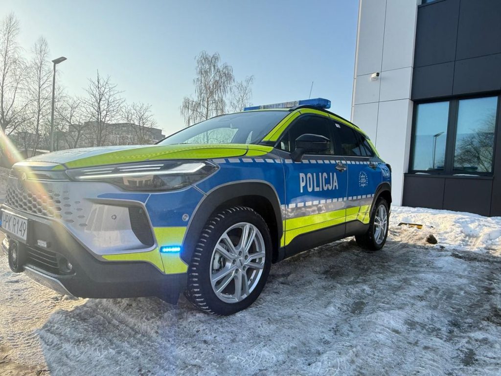 Toyota Corolla Cross dla policji