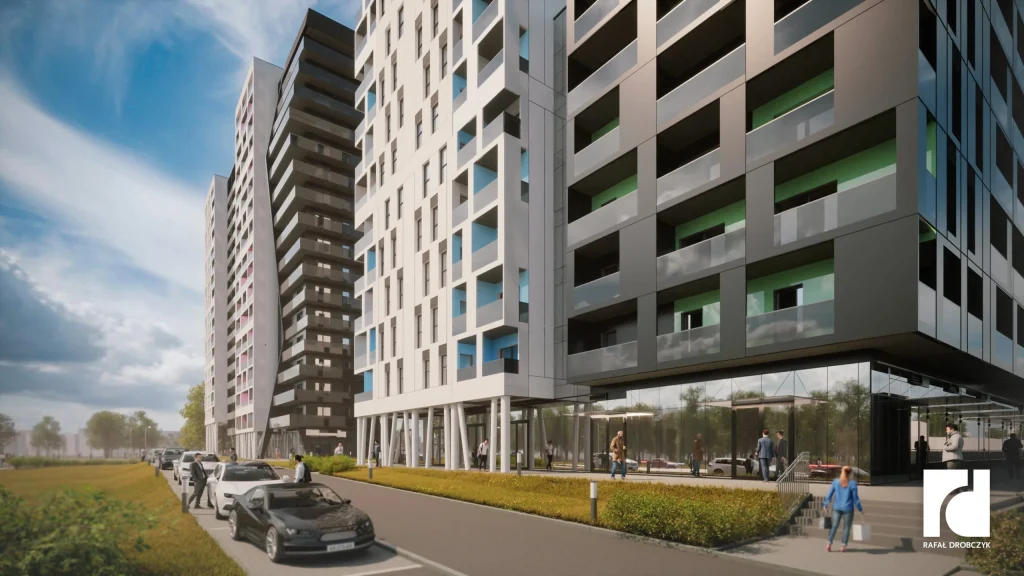 ResTower w Rzeszowie - wizualizacje