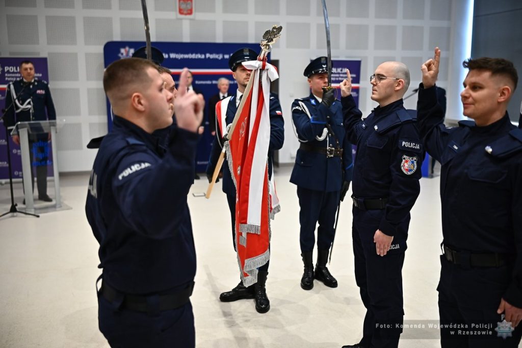 Policyjne ślubowanie, Rzeszów, I 2026