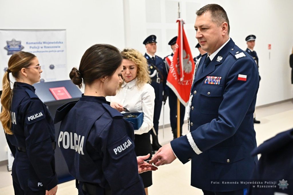 Andrzej Patrzałek, ślubowanie policji