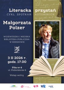 Spotkanie z Małgorzatą Polzer w rzeszowskiej bibliotece.