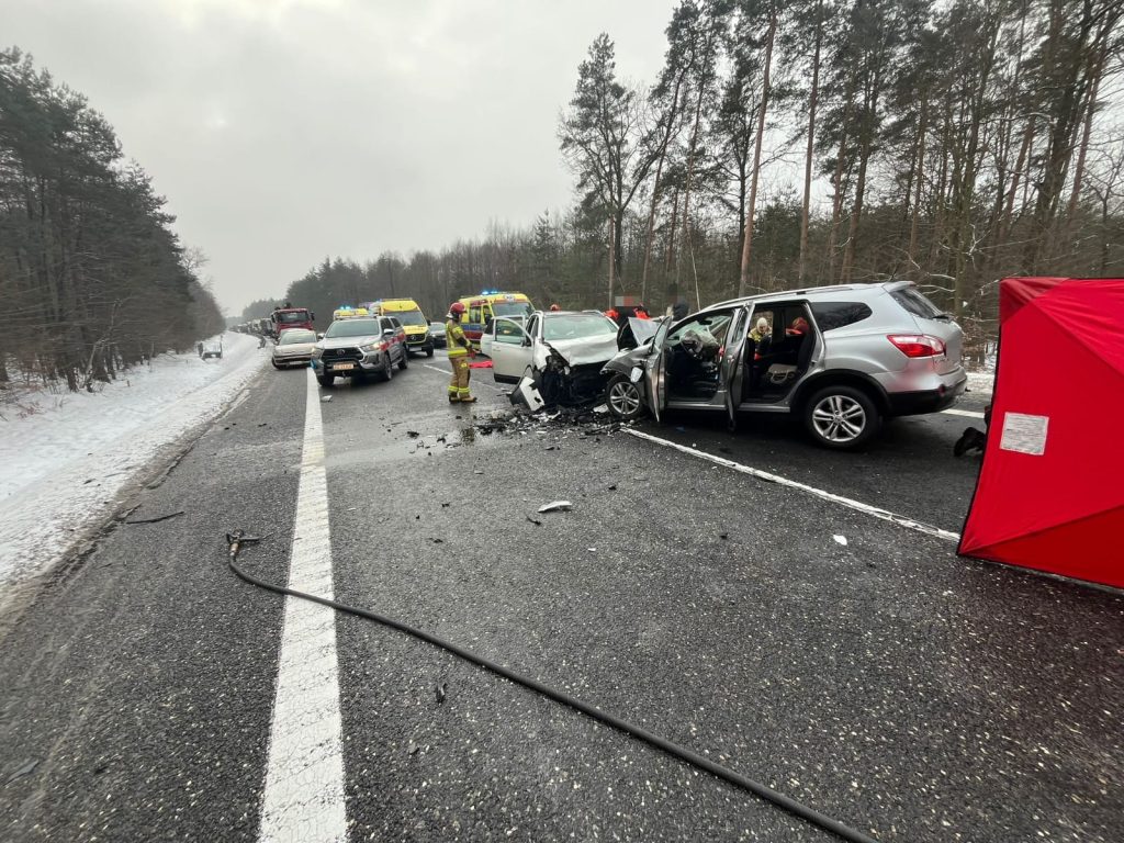 Wypadek w Głogowie Małopolskim
