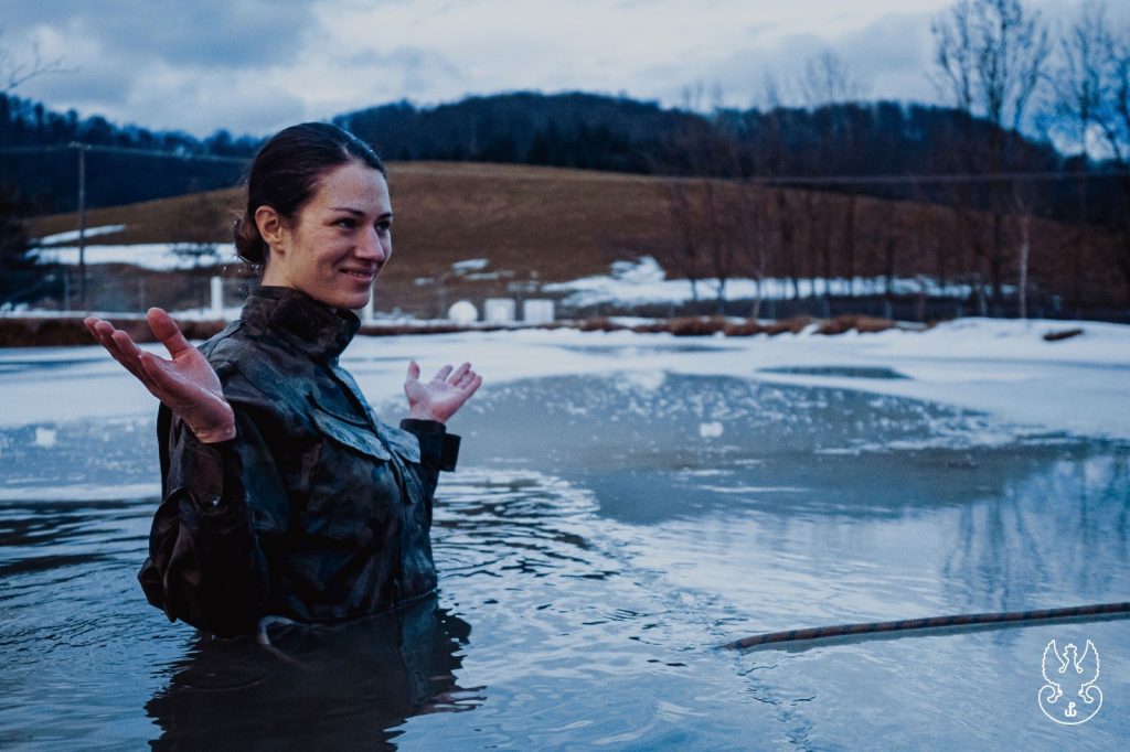 Ćwiczenia terytorialsów w Bieszczadach