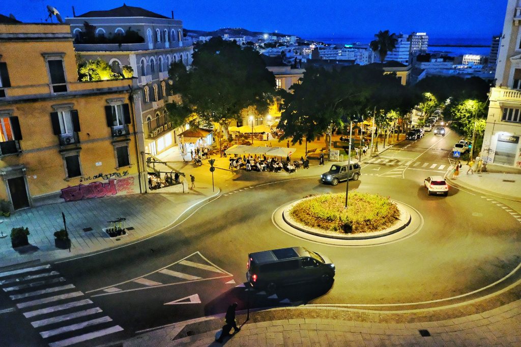 Cagliari. Widok z Bastionu San Remy 