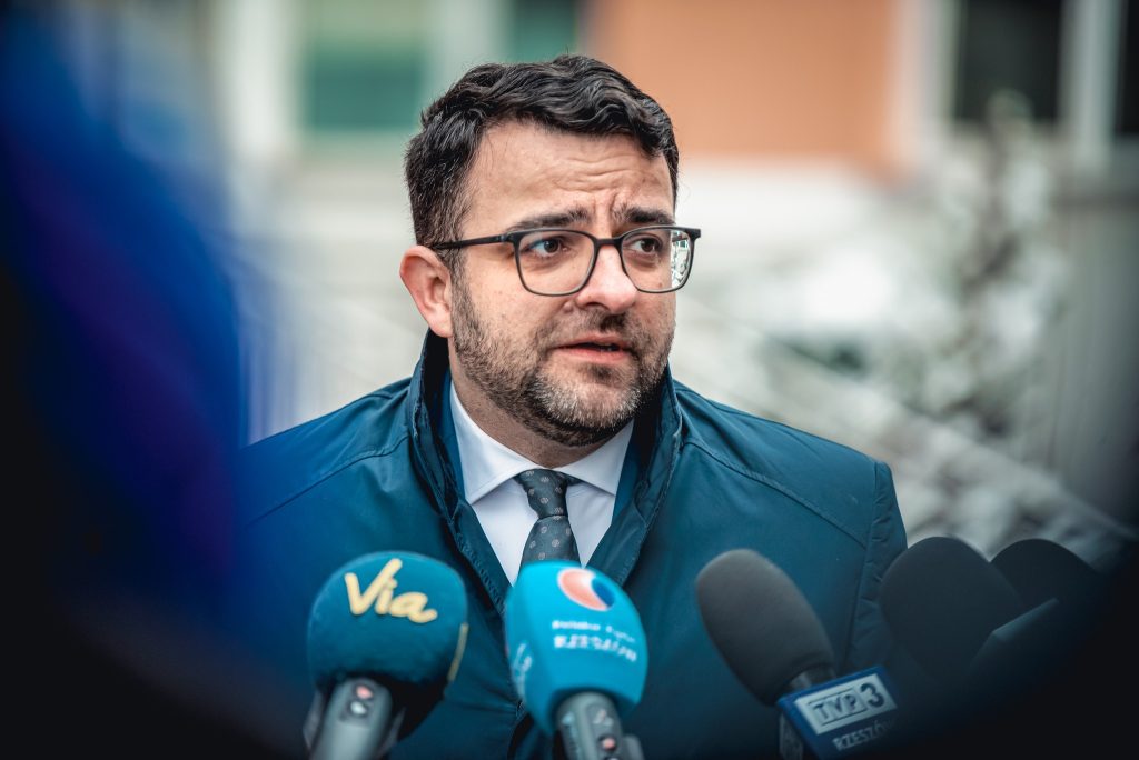 starosta powiatu rzeszowskiego Krzysztof Jarosz