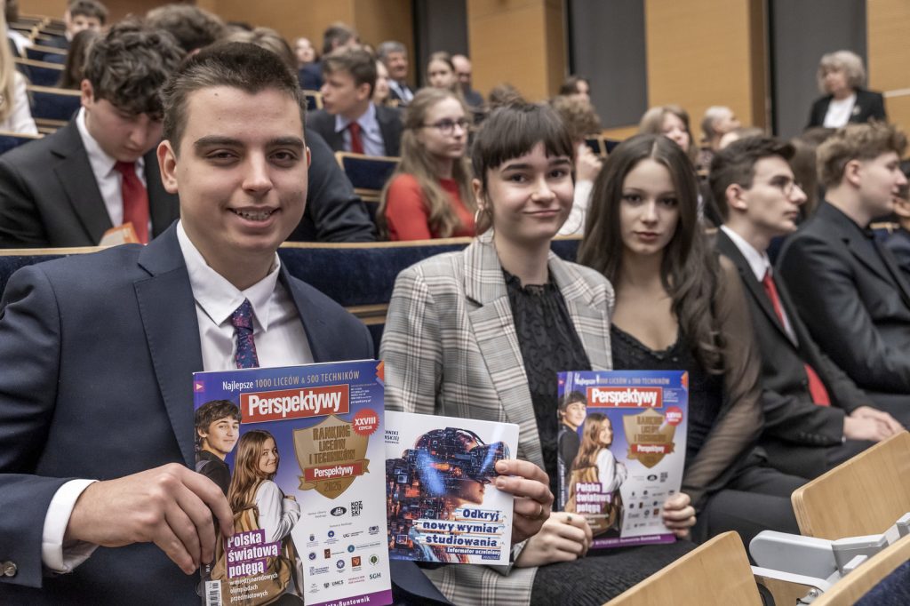 Na Politechnice Rzeszowskiej odbyła się uroczysta gala Podkarpackiego Rankingu Liceów i Techników Perspektywy 2026.