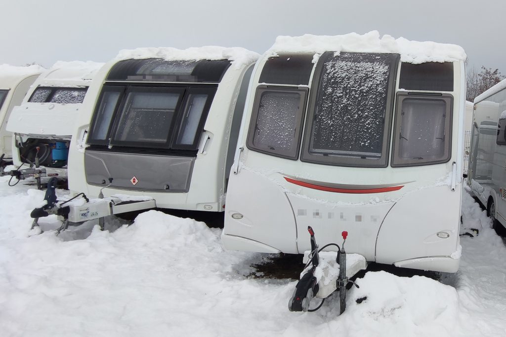 Kradzione przyczepy kempingowe