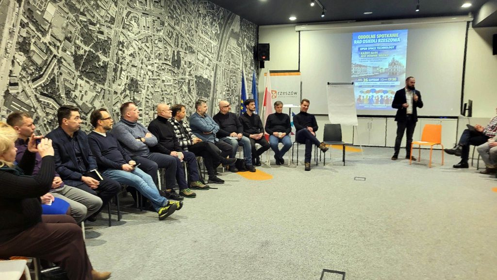 spotkanie przedstawicieli rzeszowskich rad osiedli