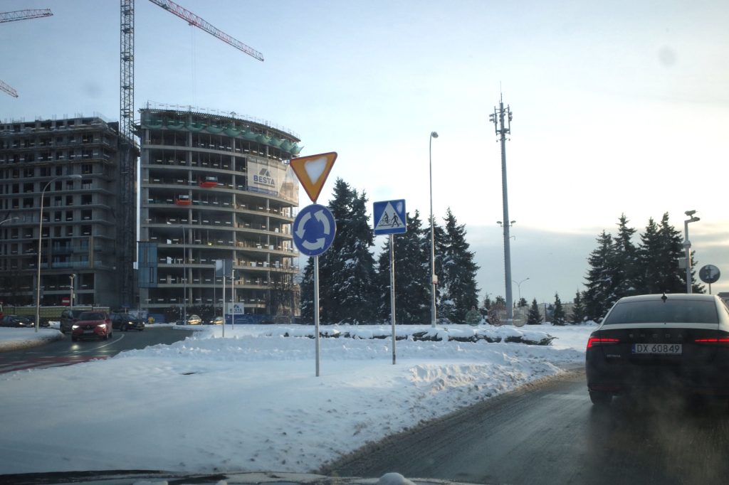 Rondo Pobitno w Rzeszowie, styczeń 2026