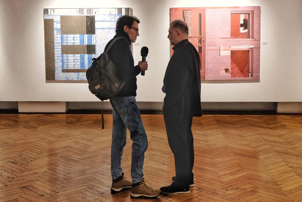 Adam Głaczyński i Jarosław Sankowski w BWA Rzeszów