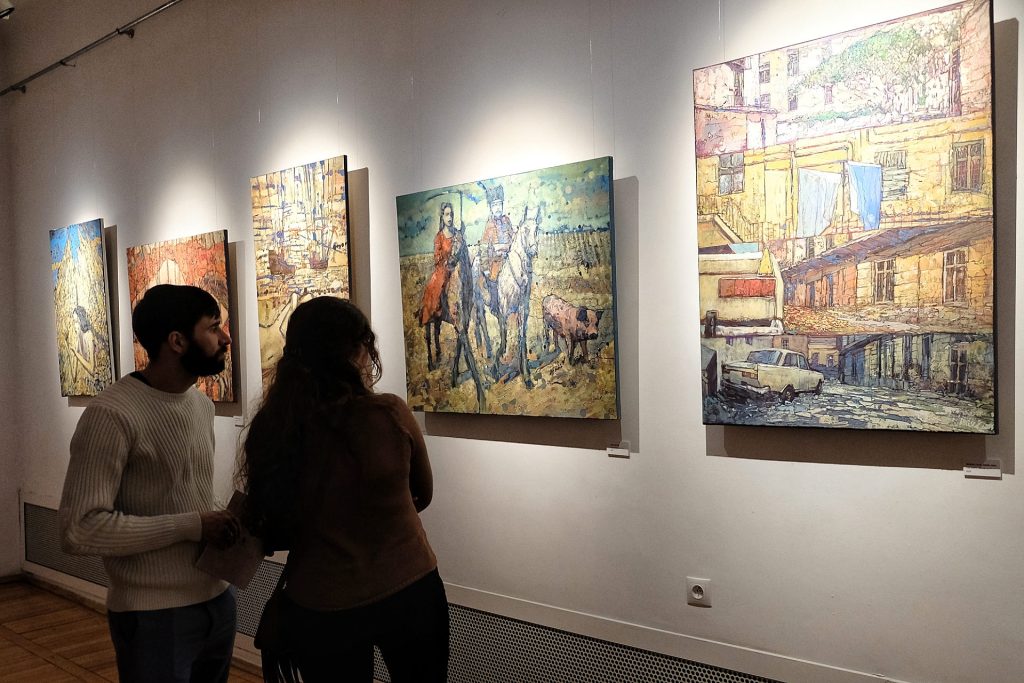 Obrazy Mirosława Rusinka w BWA Rzeszów