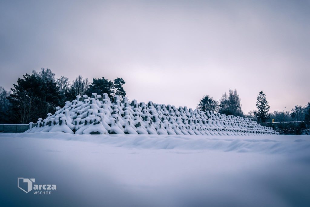 umocnienia na wschodniej  granicy w ramach Tarczy Wschód