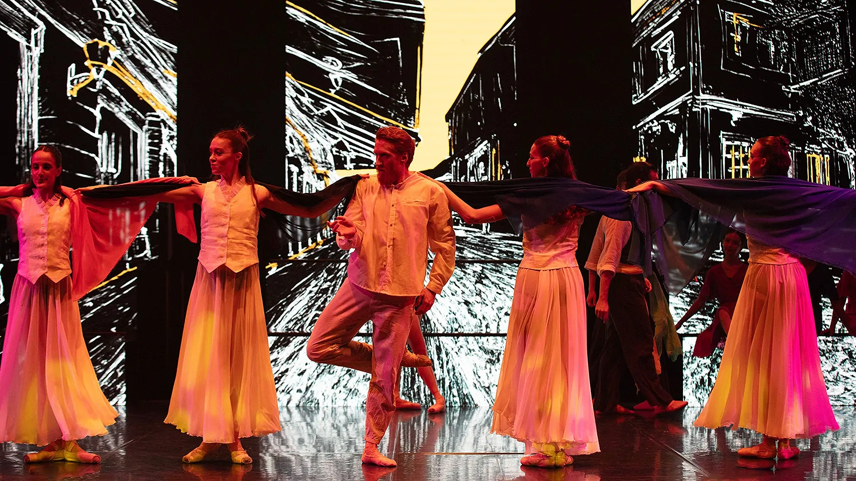 Spektakl baletowy "Van Gogh". | Fot. materiały prasowe