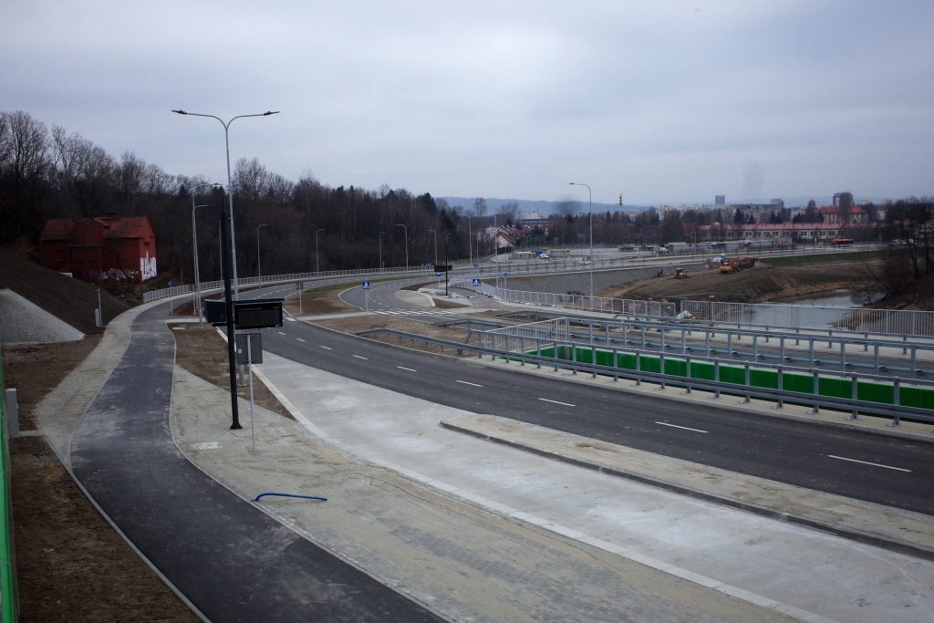 Wisłokostrada w Rzeszowie przed otwarciem