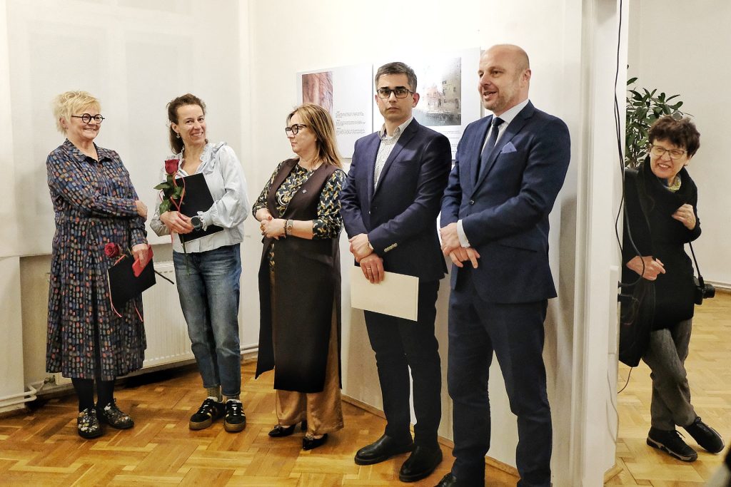 Konrad Fijołek na wystawie