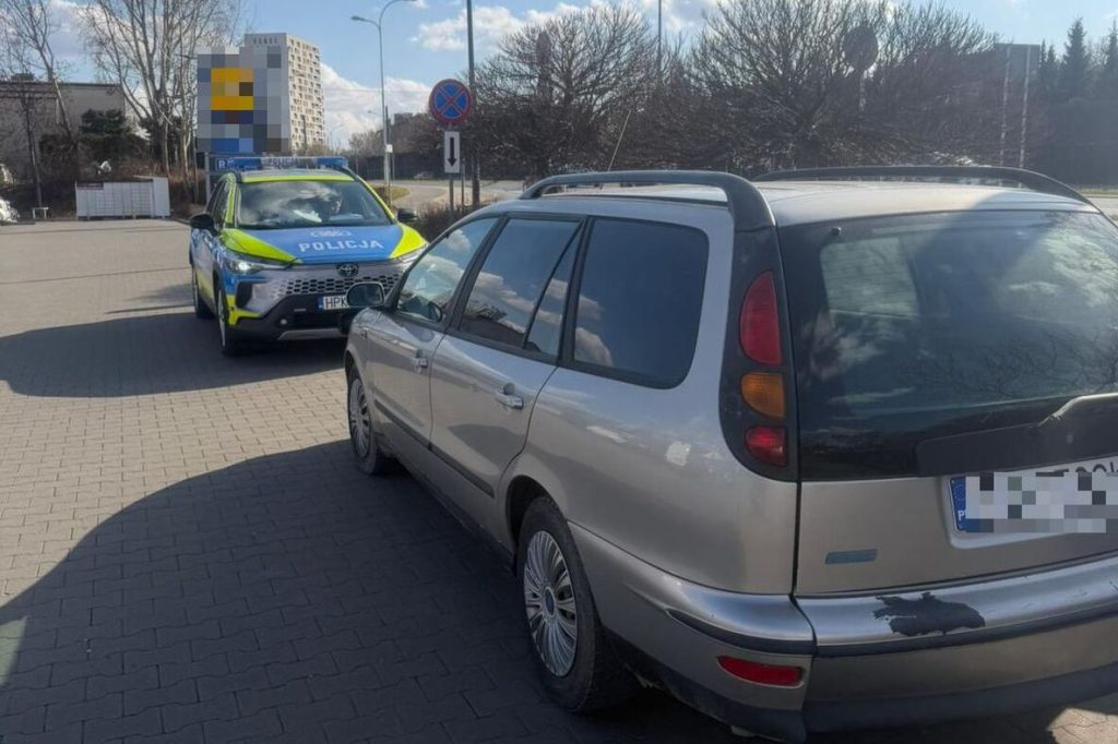 Pijany kierowca, miał 3,2 promila