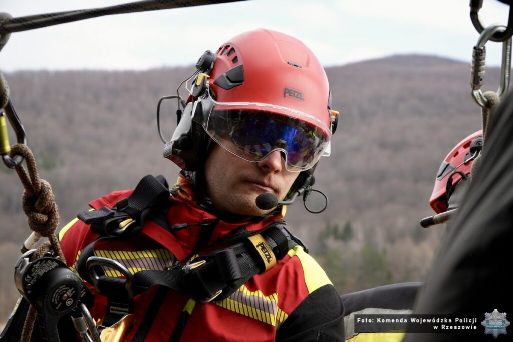 Ćwiczenia służb w Bieszczadach