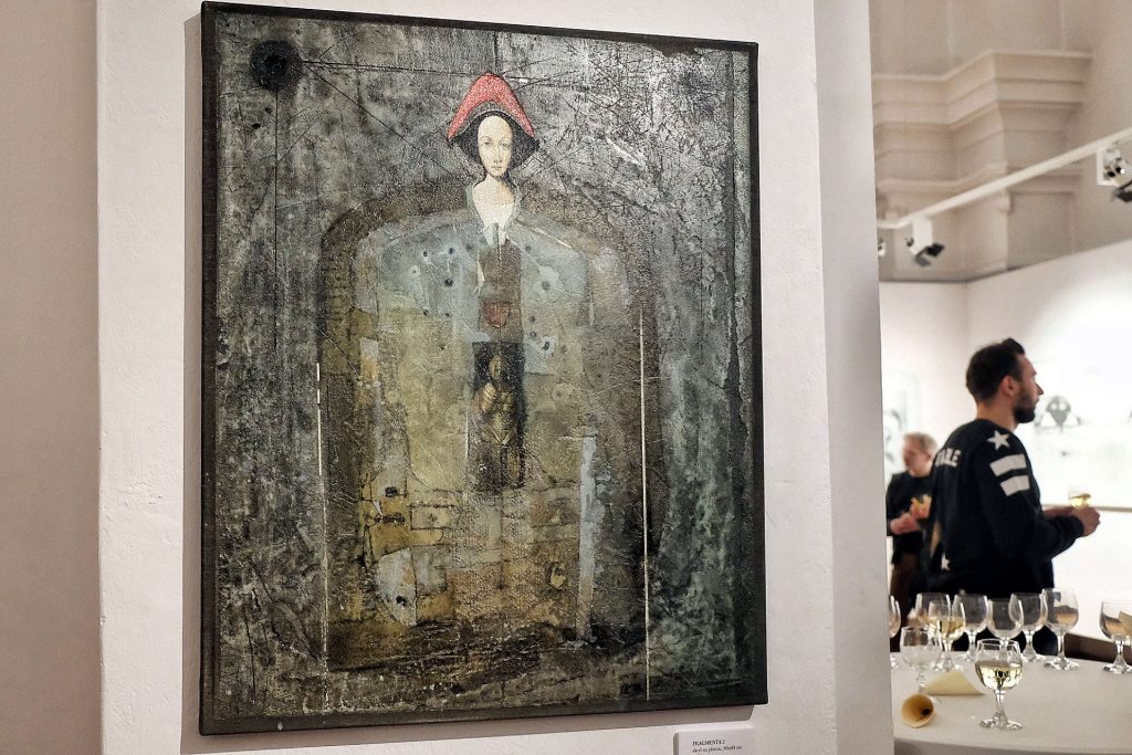 Andrzej Grenda, akryl na płótnie