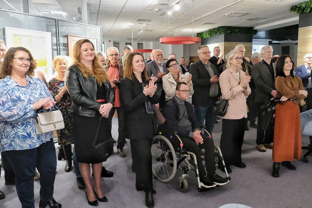 Wernisaż wystawy Jana Wołka