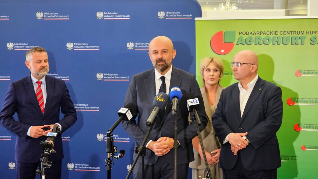 Członek zarządu Agrohurtu Dariusz Baran