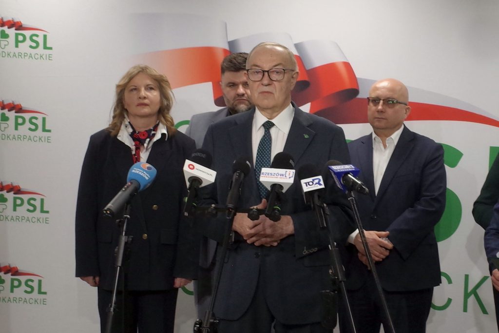 Mieczysław Kasprzak, konferencja PSL