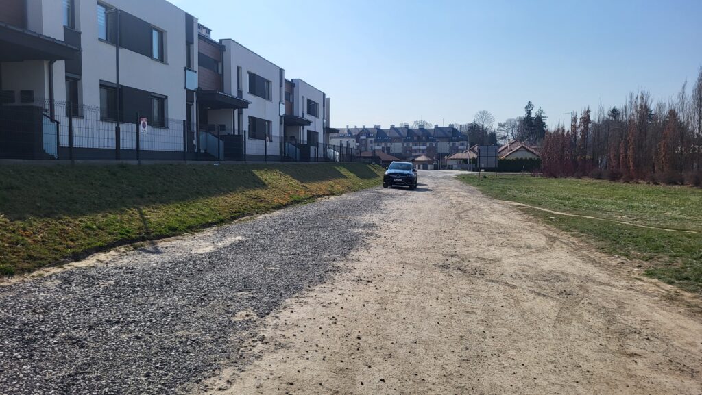 ul. Miłocińska - ew. łącznik do strefy Dworzysko