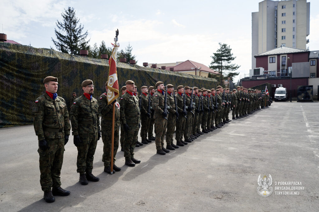 Przysięga wojskowa 3 PBOT w Rzeszowie