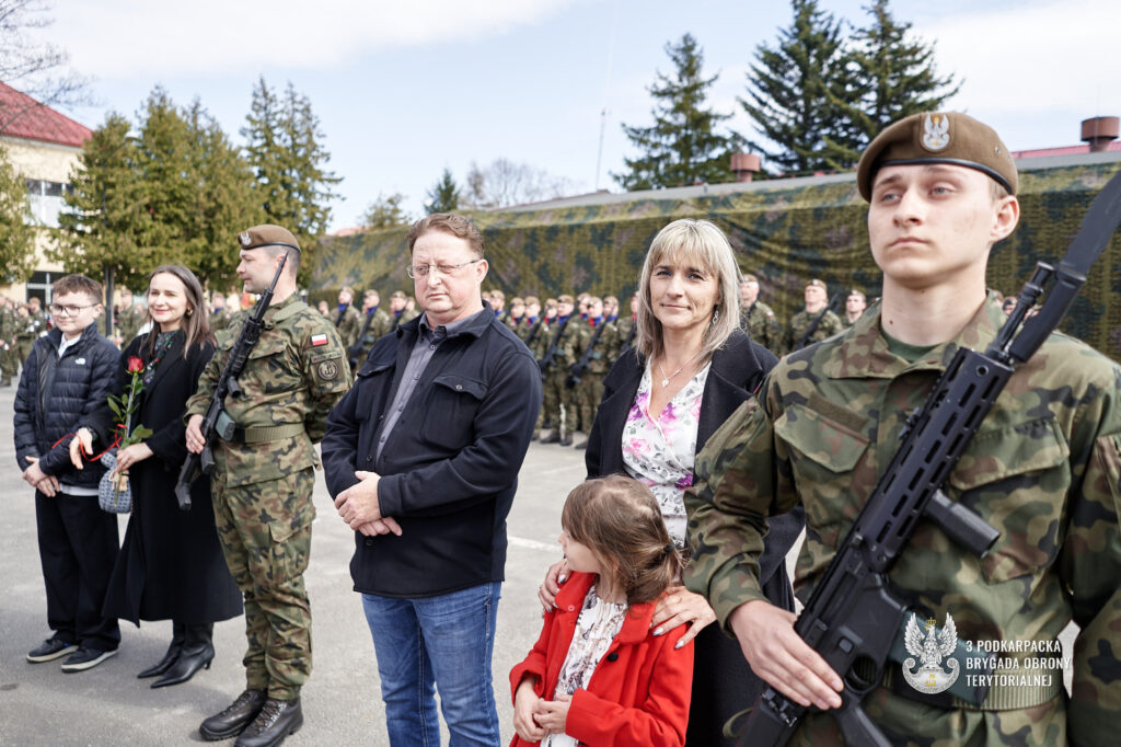 Przysięga wojskowa WOT w Rzeszowie