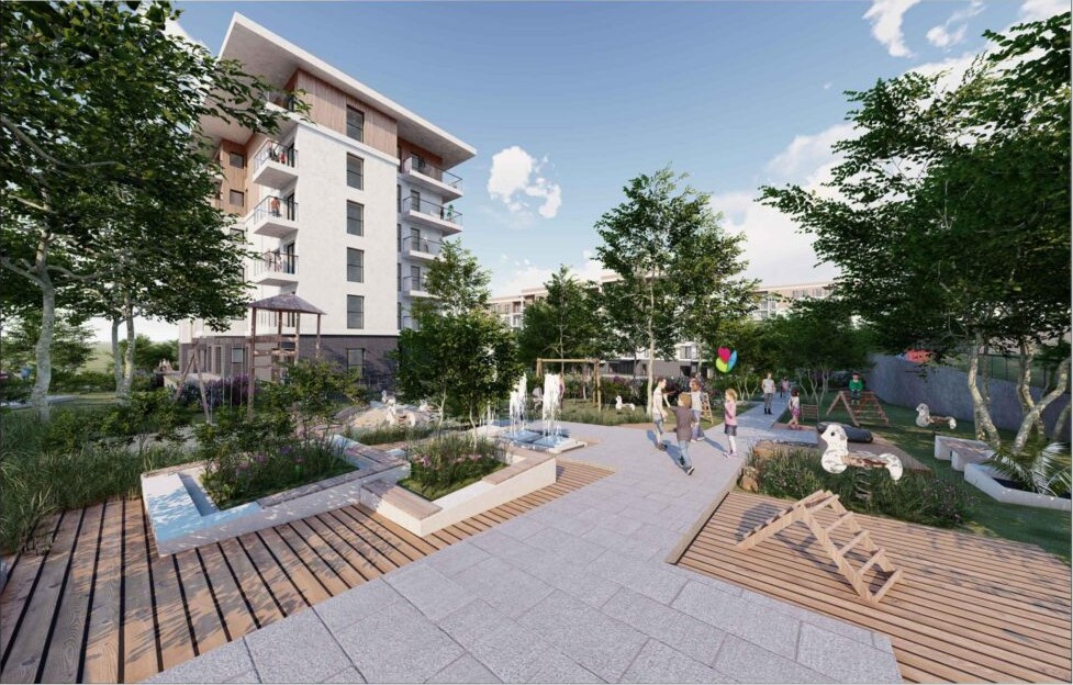 wstępna wizualizacja mieszkań przy ul. Wołyńskiej