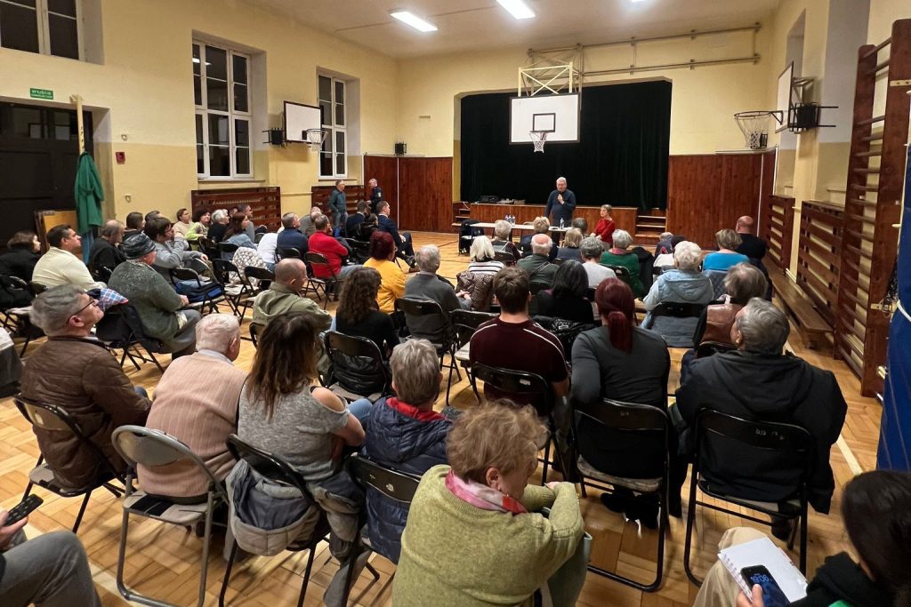 Spotkanie na osiedlu Pułaskiego