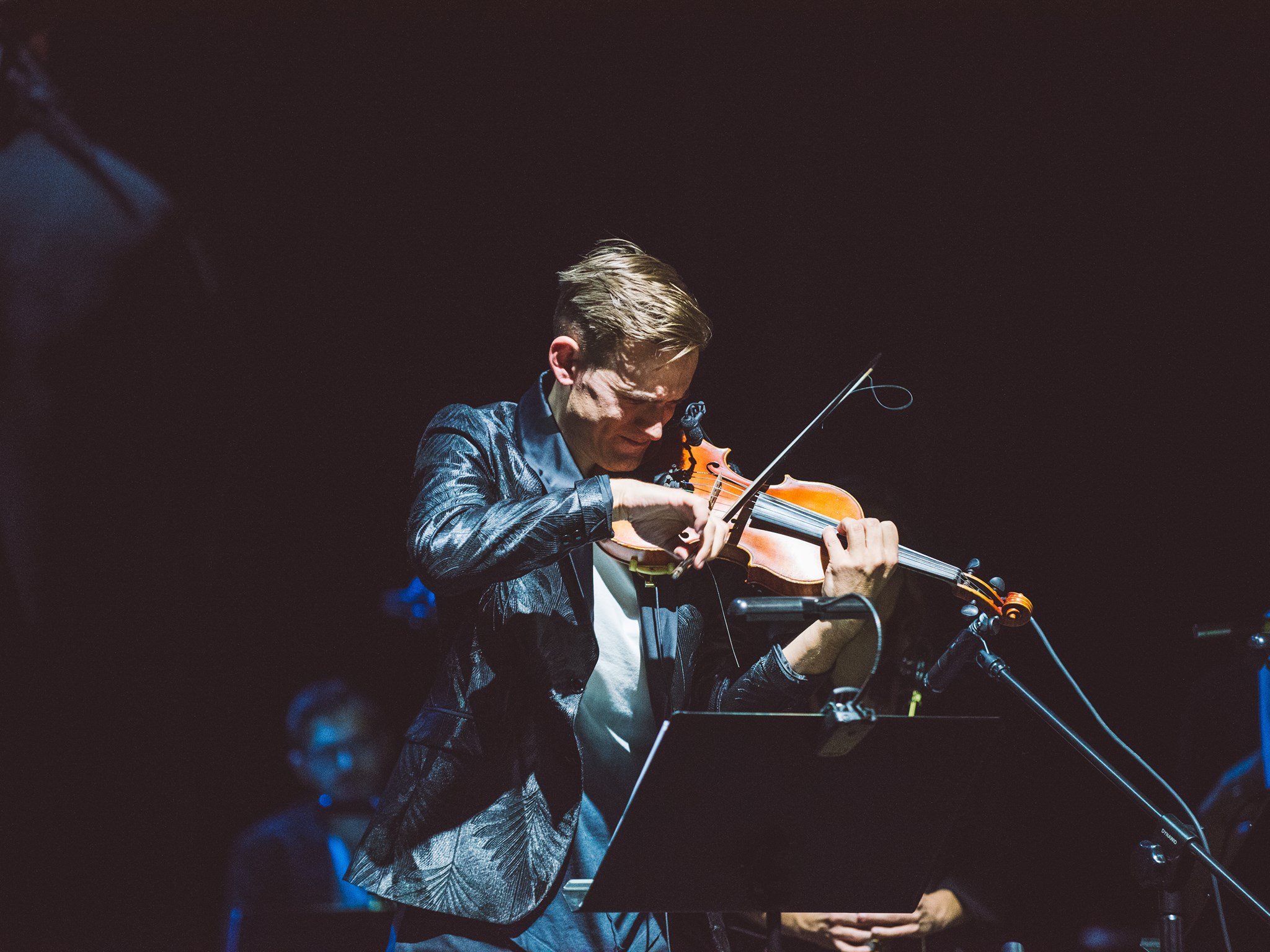 Autorem projektu jest Stanisław Słowiński – skrzypek, kompozytor i producent muzyczny. | Fot. Maciej Stachowicz