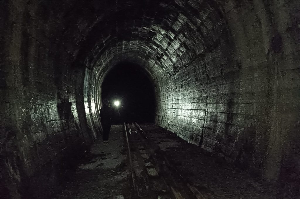 Tunel w Szklarach - Przeworska Kolejka Wąskotorowa