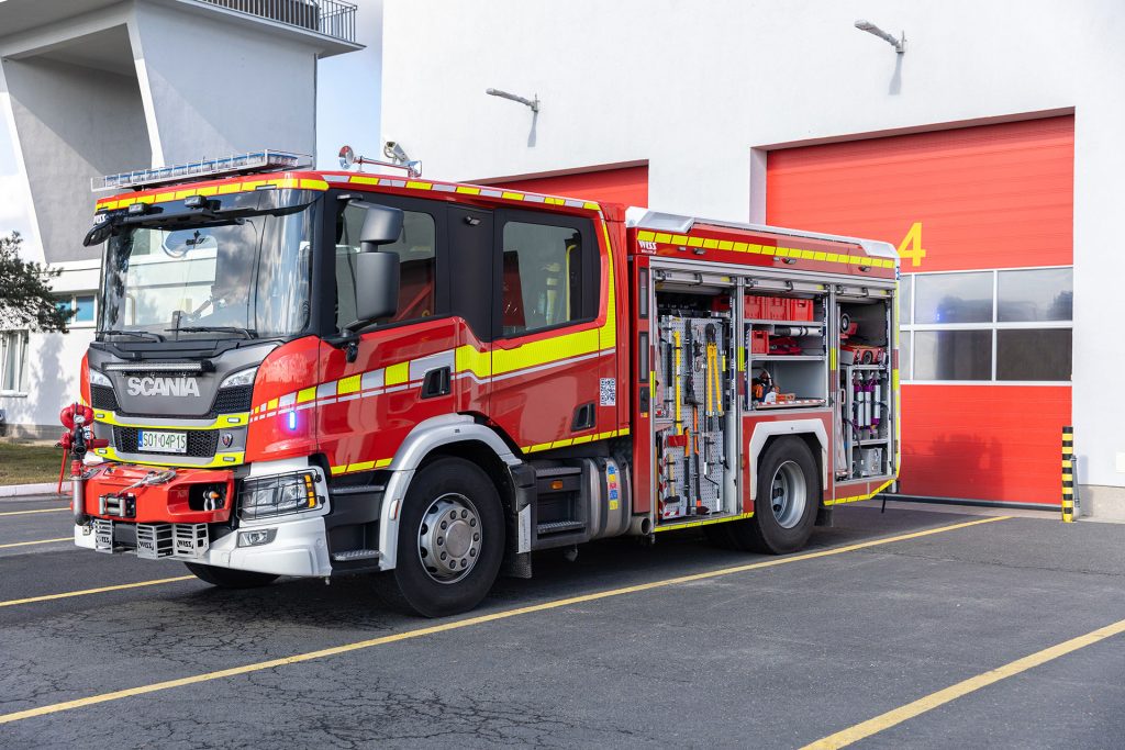 Wóz strażacki Scania P360 4x2